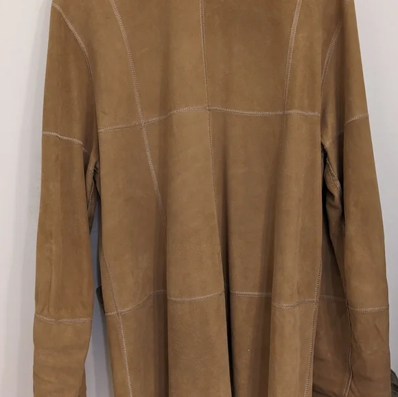 INCREDIBLE PERA PELLE Reversible ITALIAN Leather/Suede Jacket- L - Picture 2 of 12